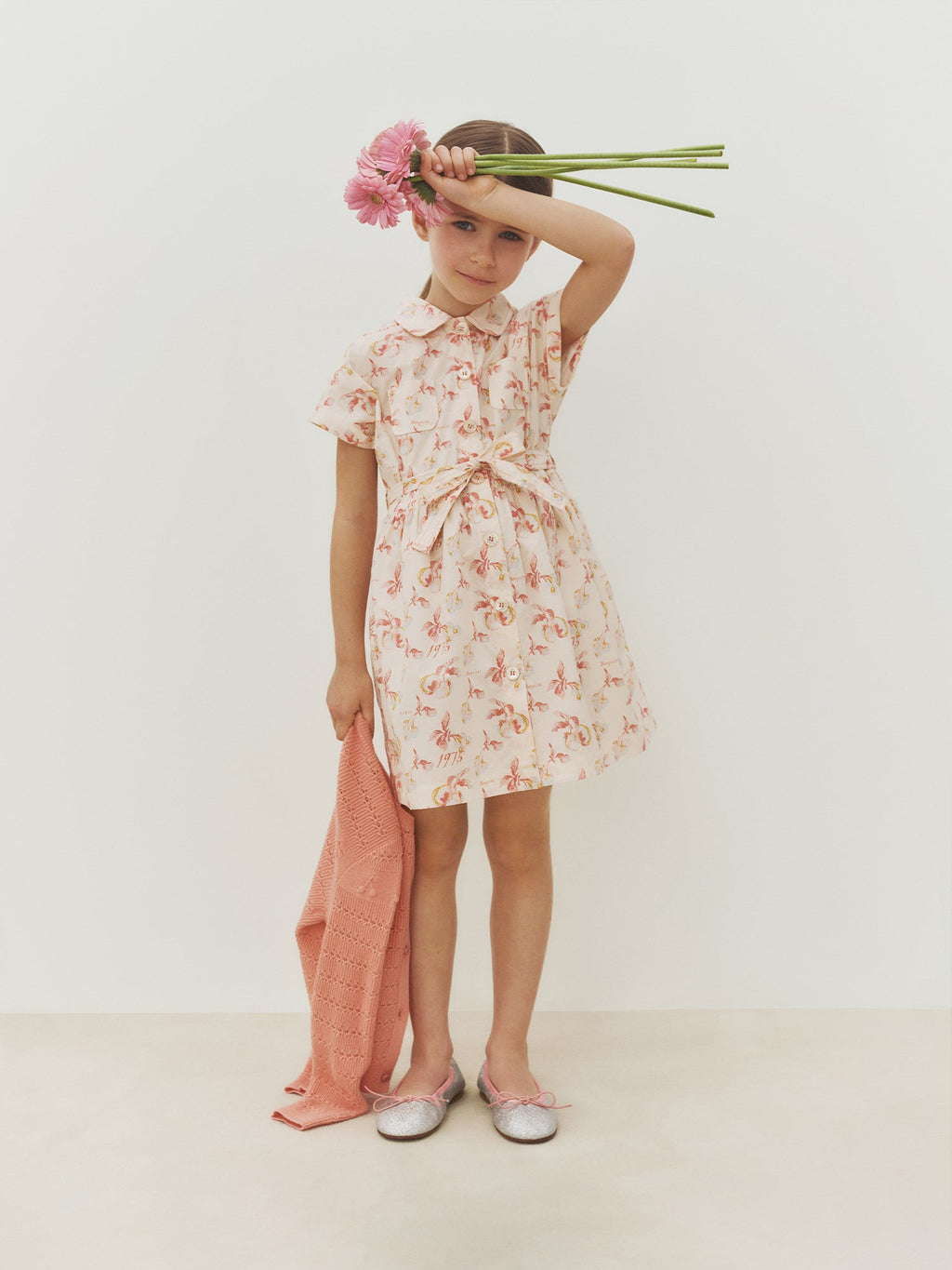 robe en coton biologique à imprimé cerises