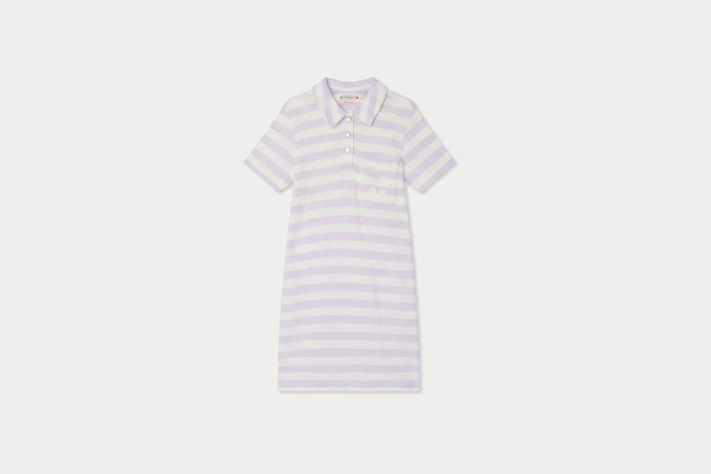 Robe polo en maille