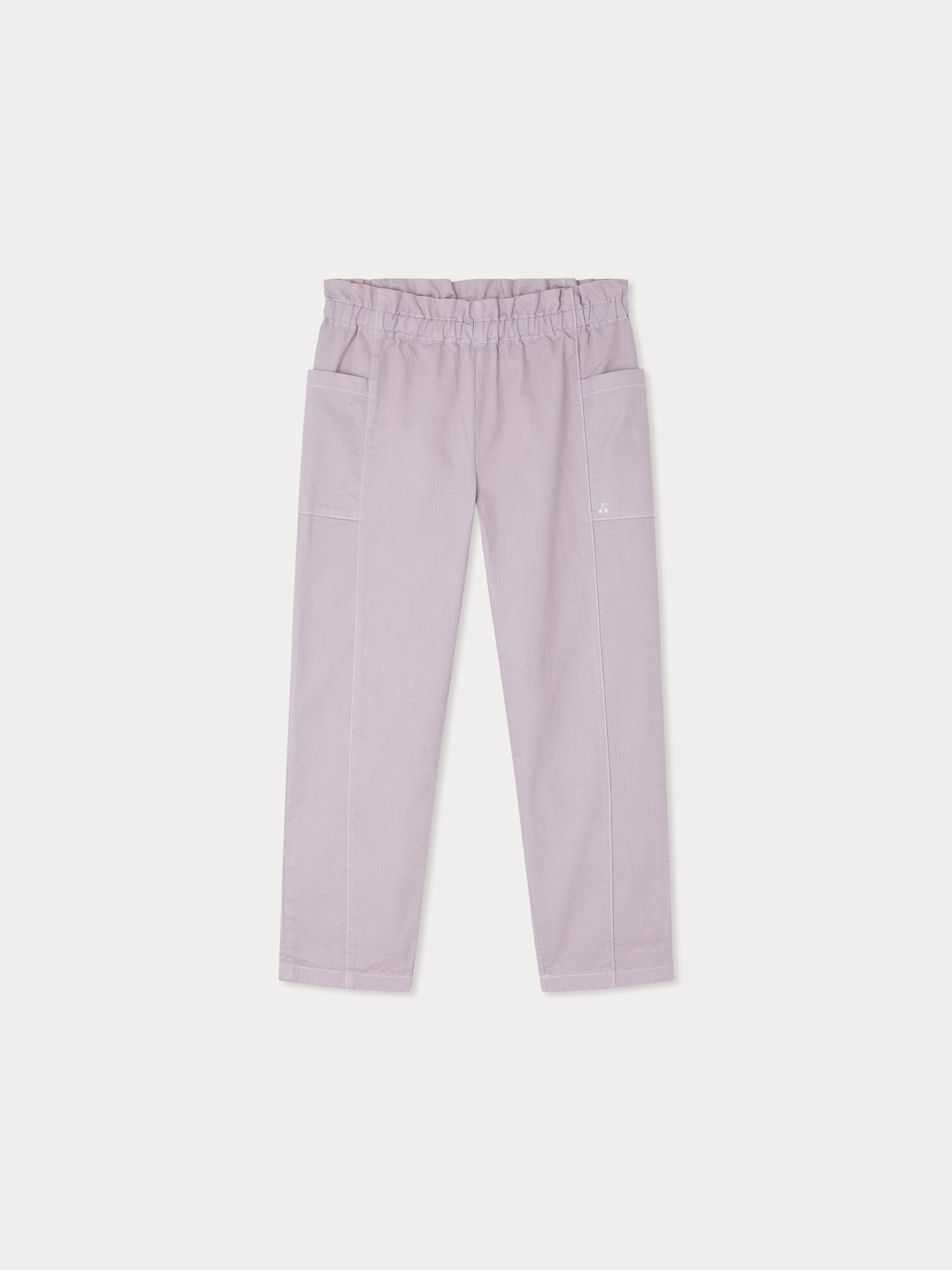 trousers in organic cotton