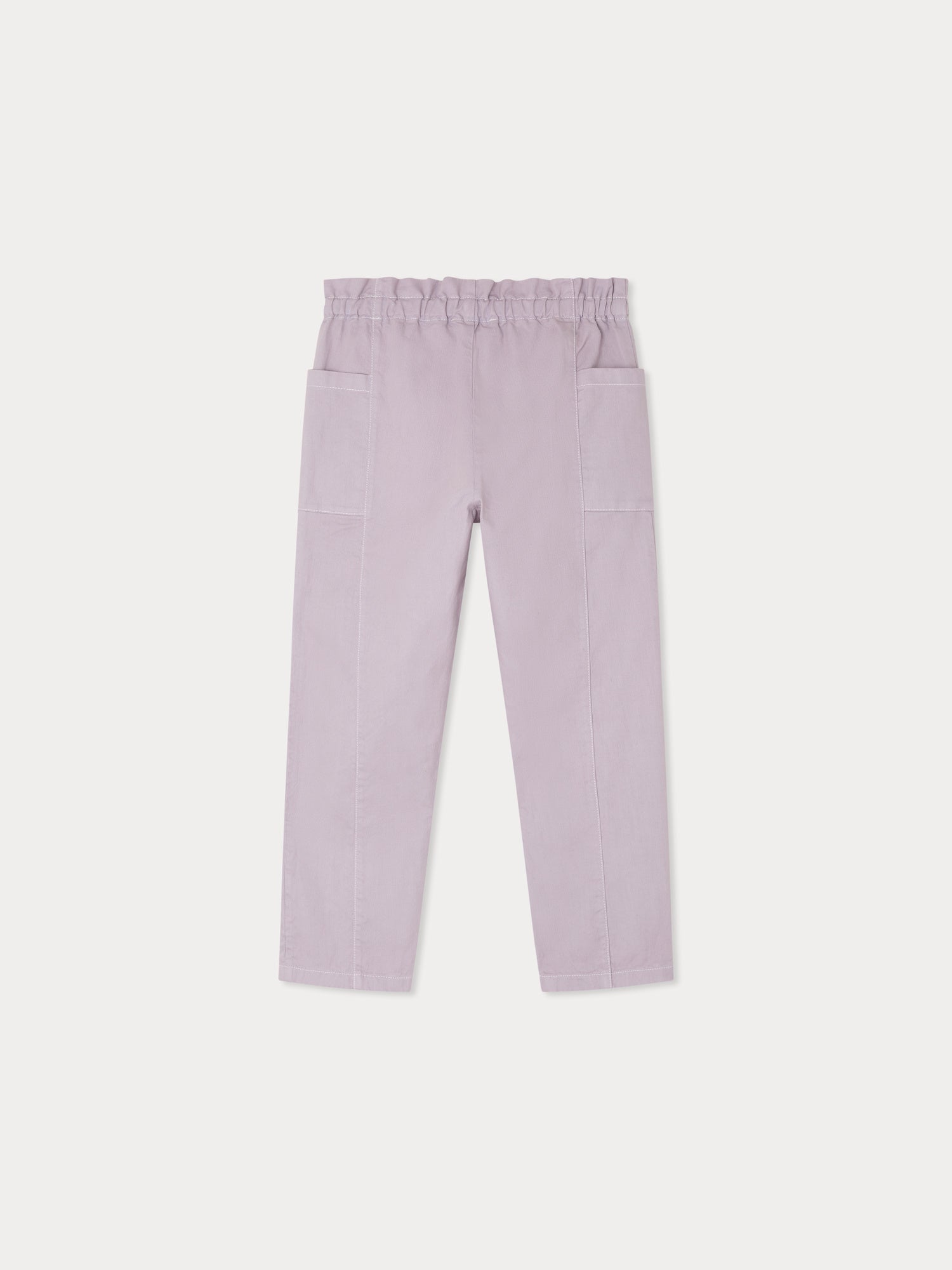 trousers in organic cotton