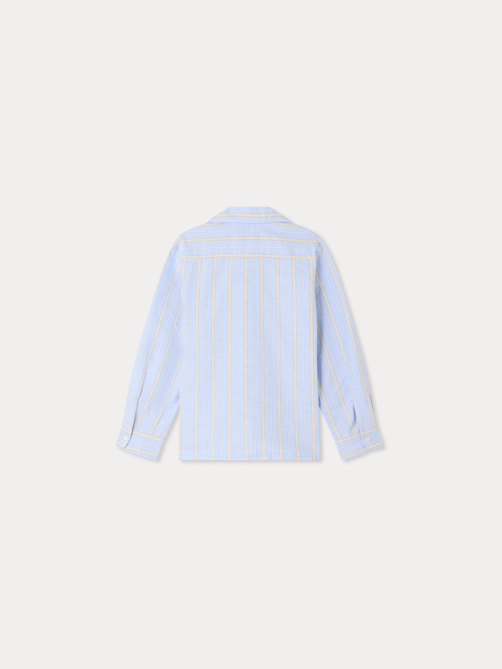 chemise rayée en coton biologique