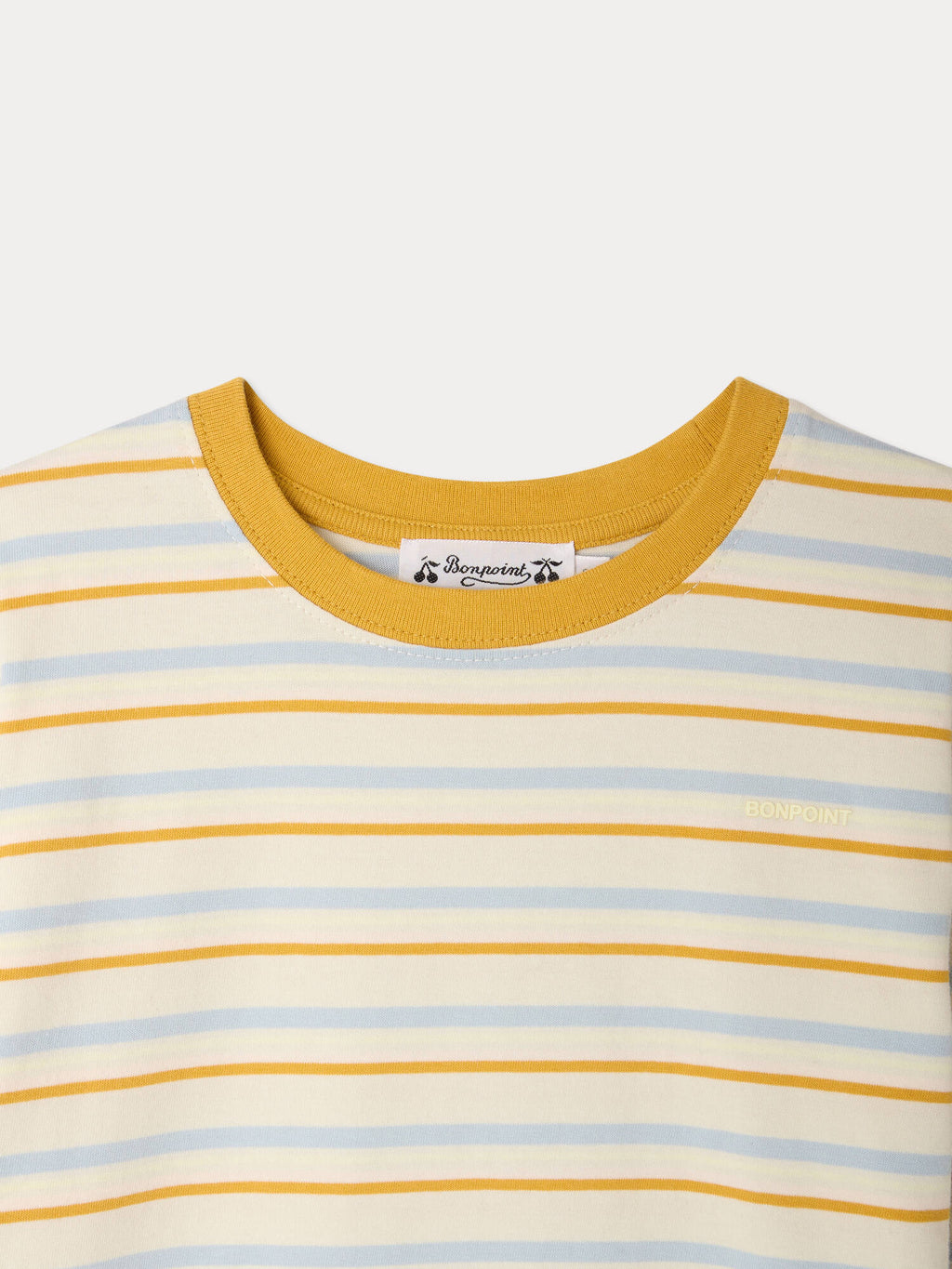 T-shirt rayé en coton biologique