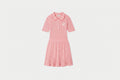 knit dress in organic cotton