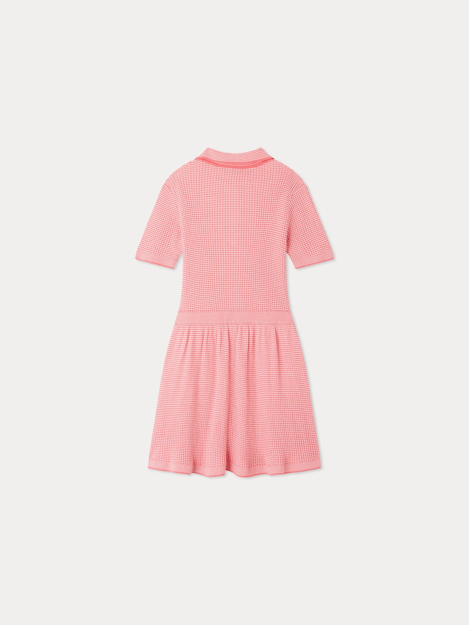 knit dress in organic cotton