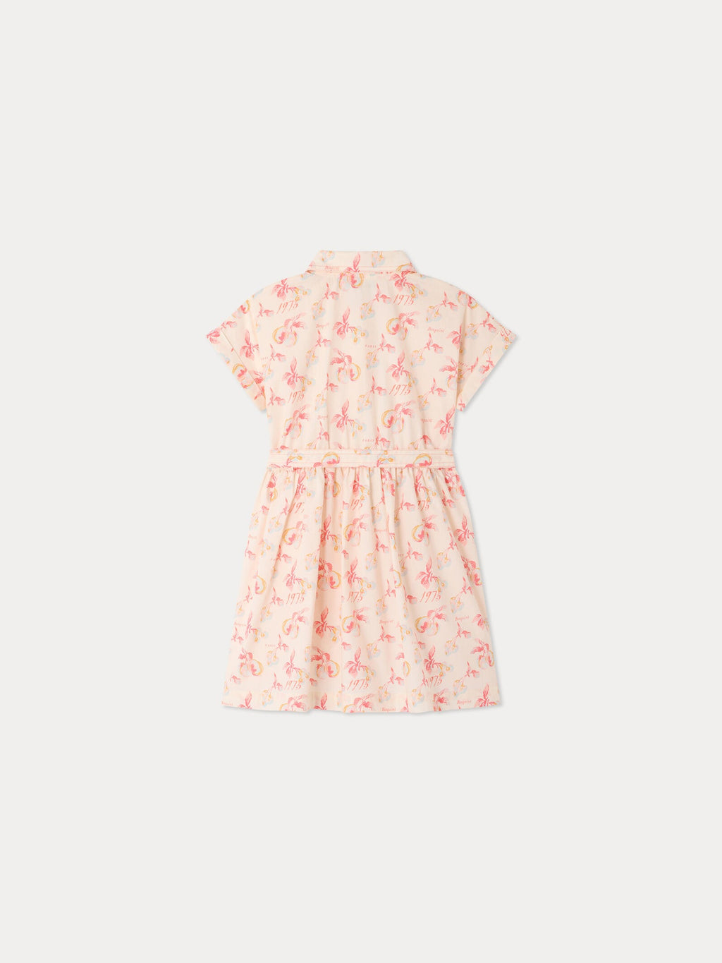 robe en coton biologique à imprimé cerises