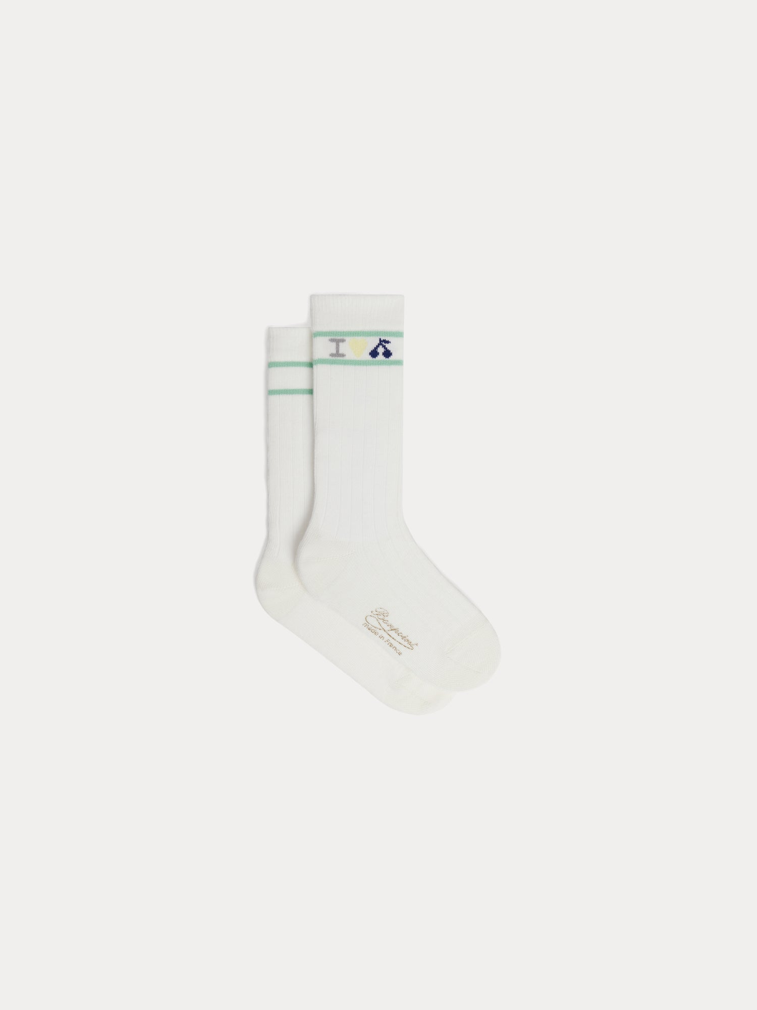 Socks milk white