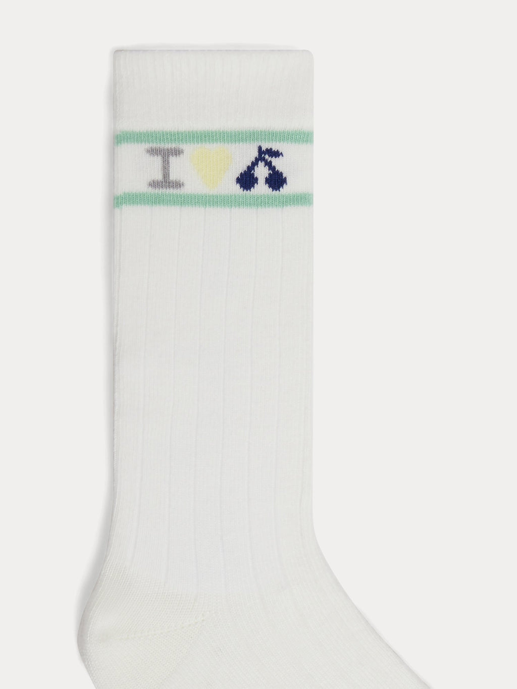 Chaussettes blanc laiteux