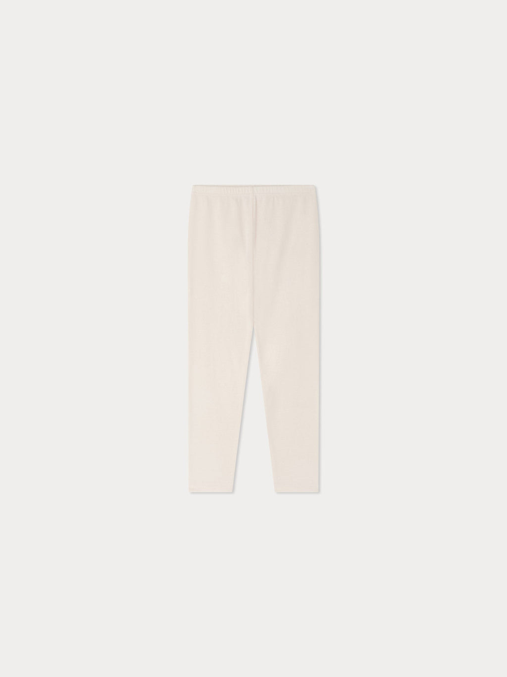 Legging en tissu côtelé rose uni
