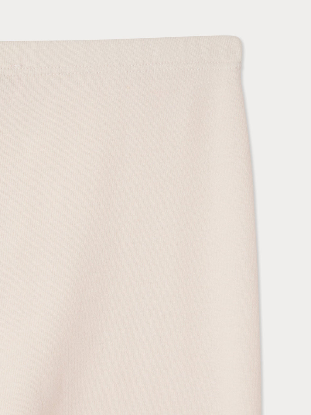 Legging en tissu côtelé rose uni