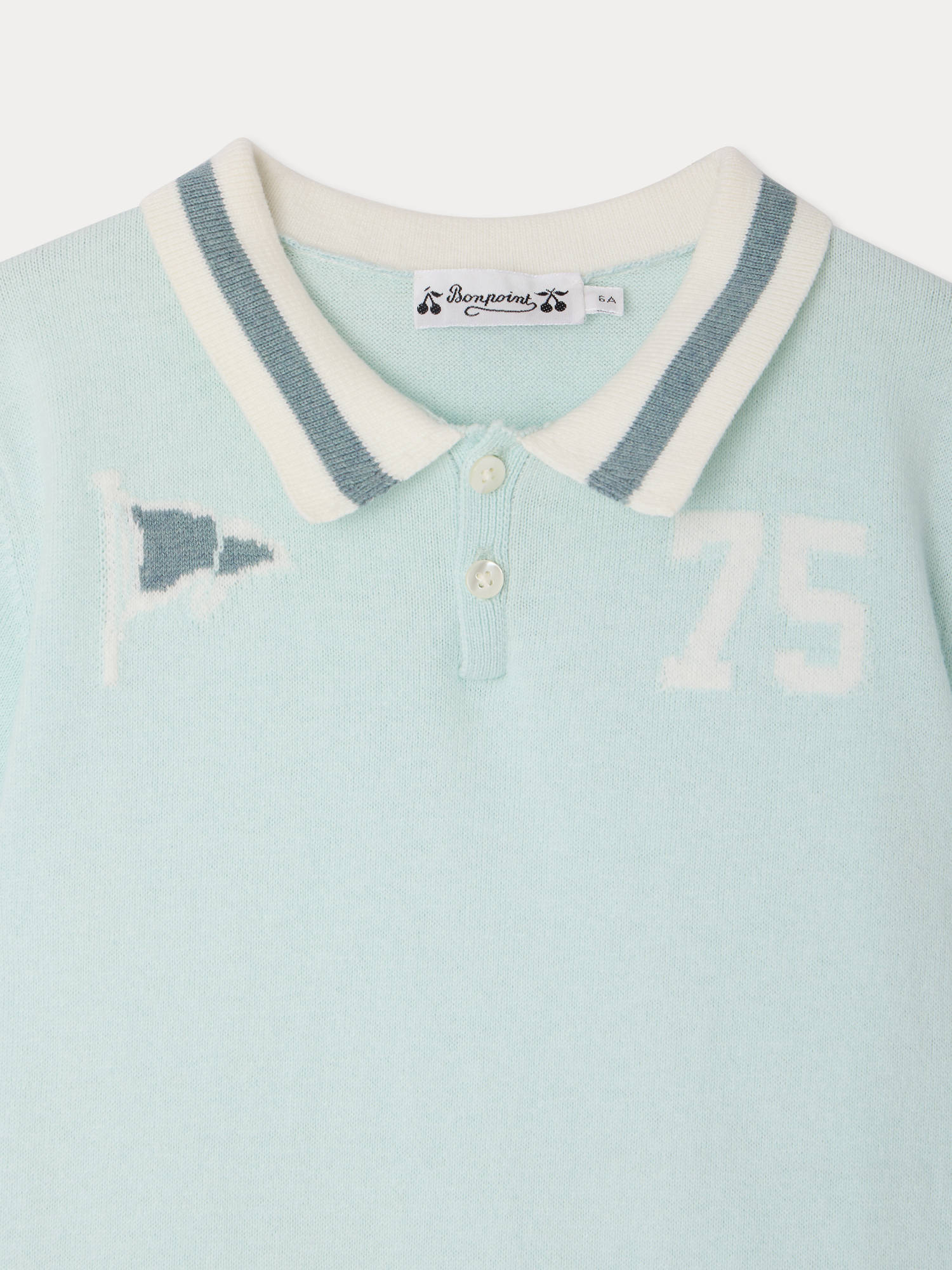 inlaid flag 75 celadon green