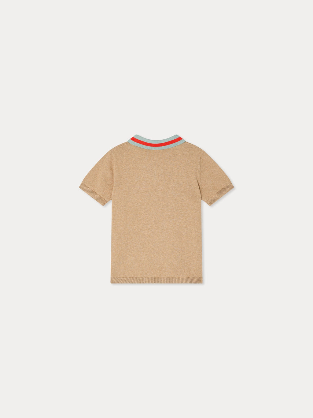 avec incrustation 75 drapeaux en beige chiné