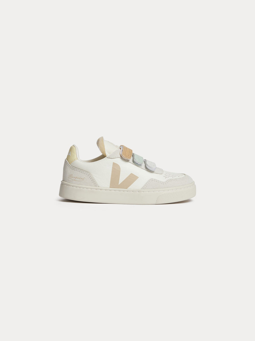 Baskets V90 blanches pour enfants