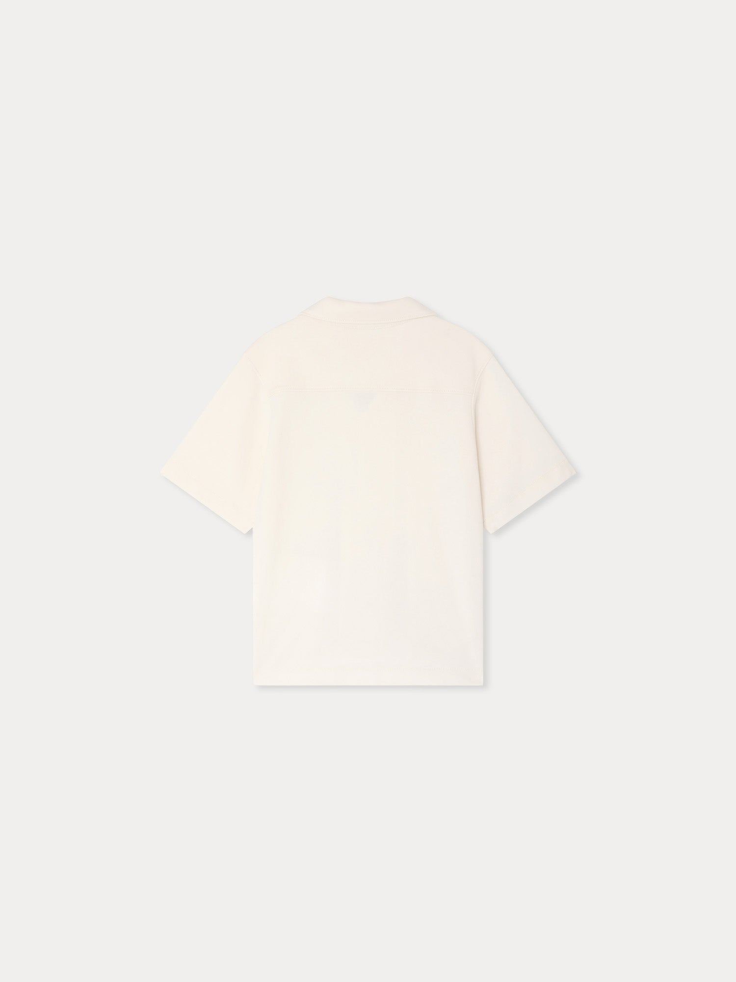 embroidered coat-of-arms t-shirt