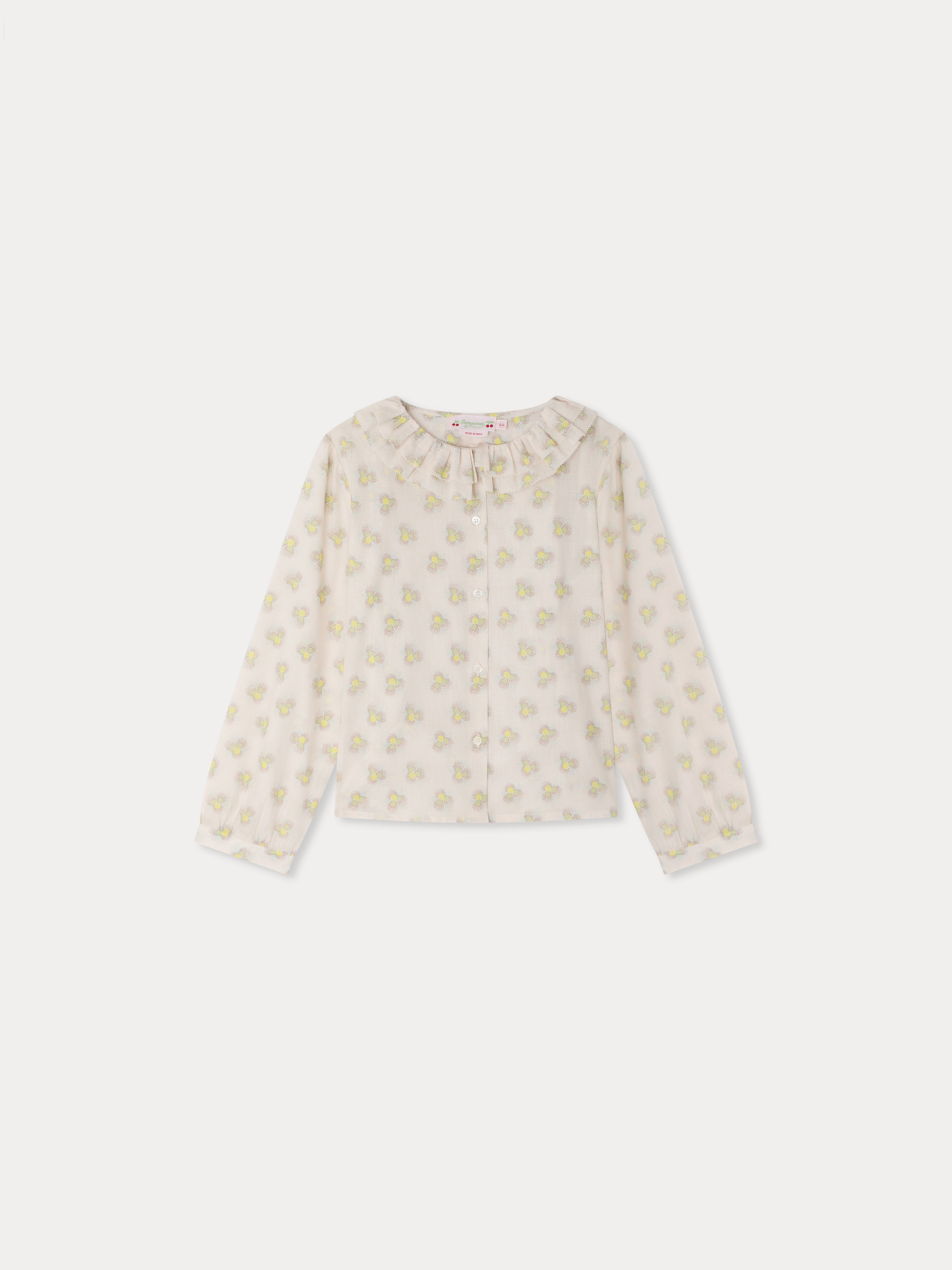 blouse in organic cotton