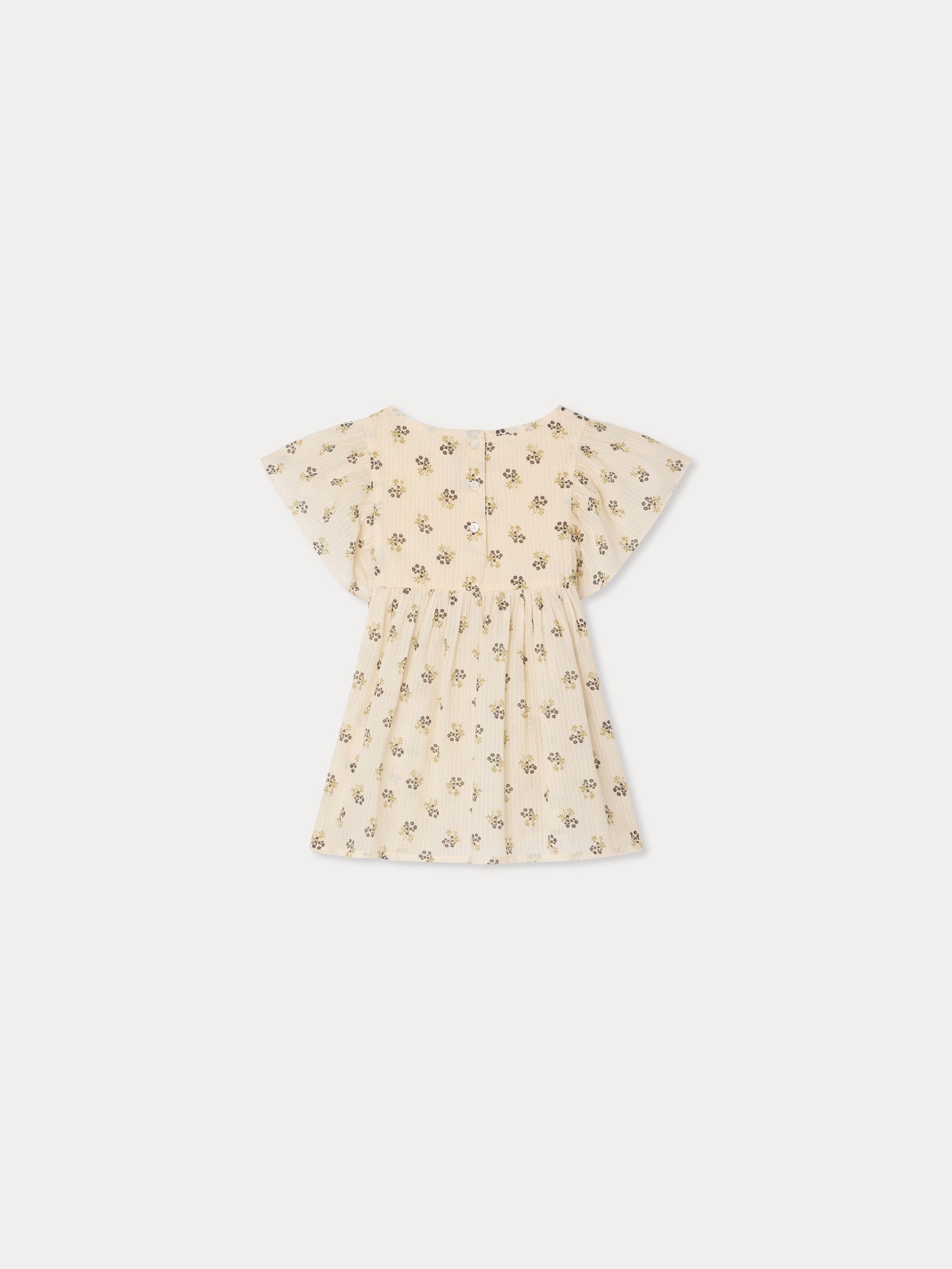 blouse in organic dobby cotton voile
