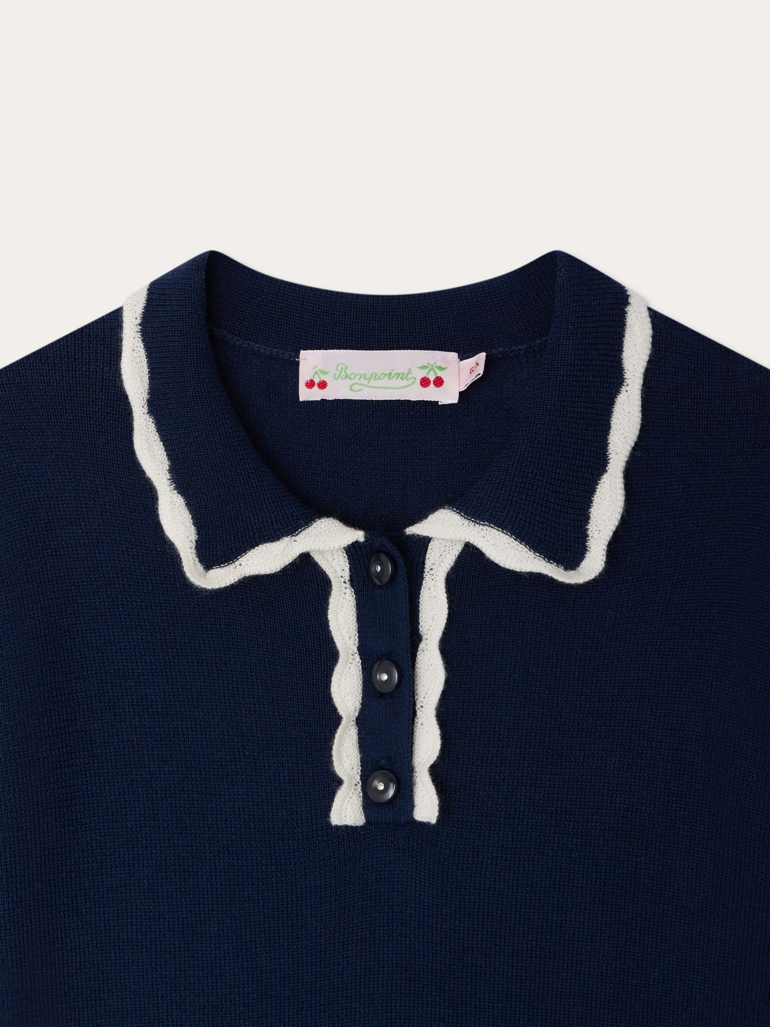 pleated dress in organic cotton