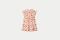Robe Augustine en coton bio à volants