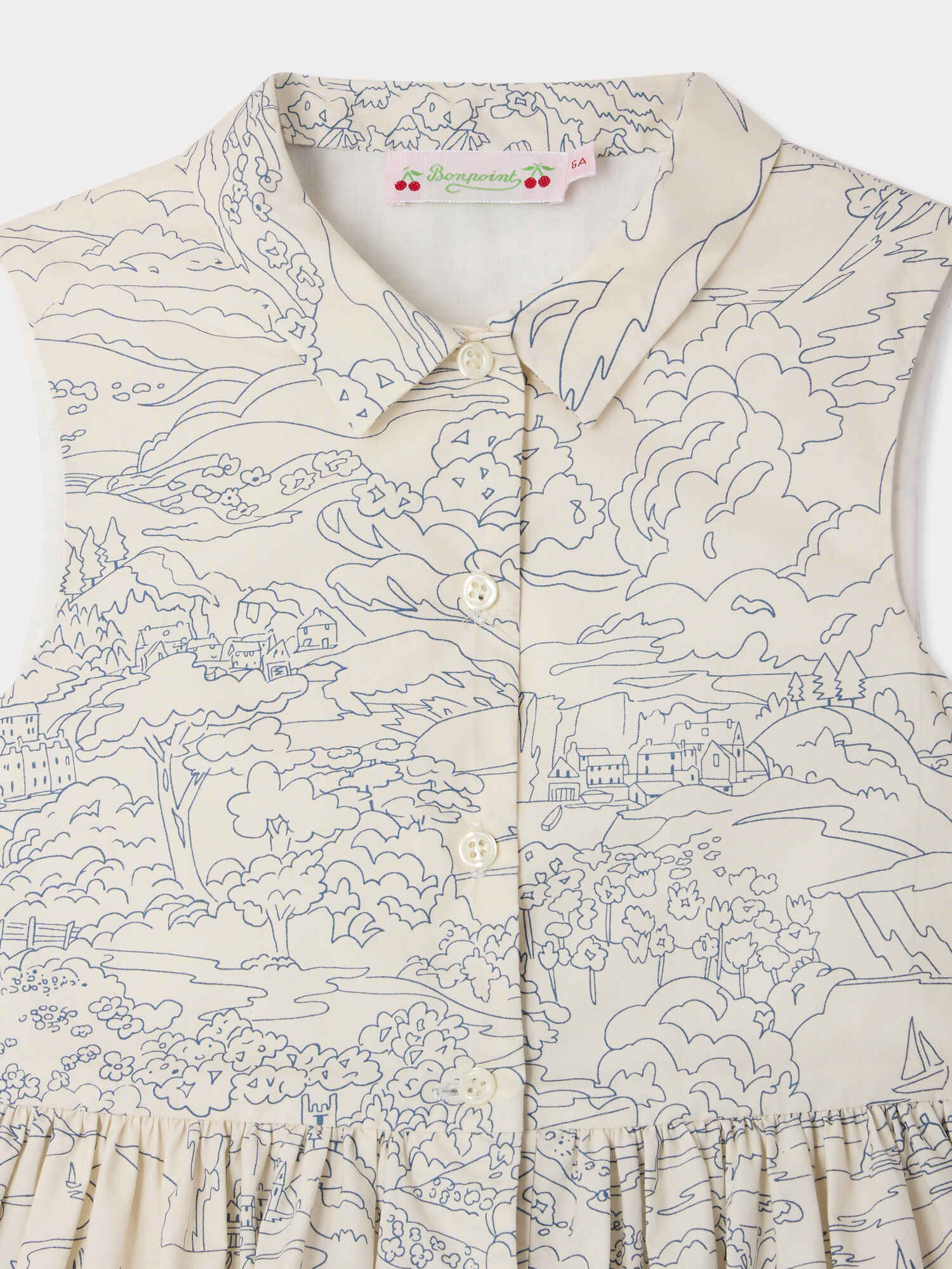 dress in organic cotton fabric