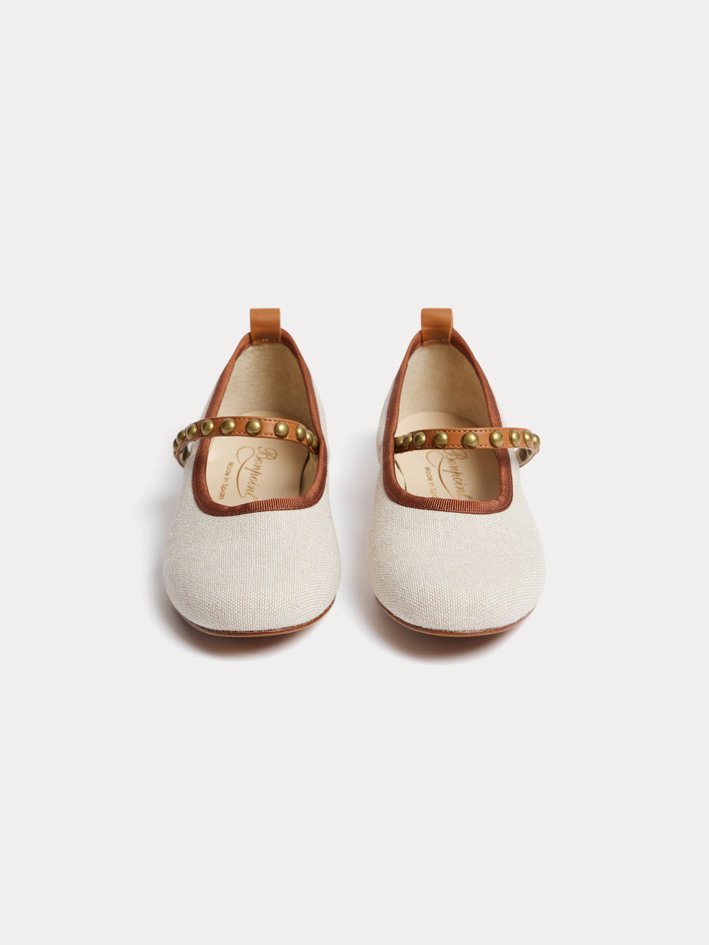 ballerines en cuir