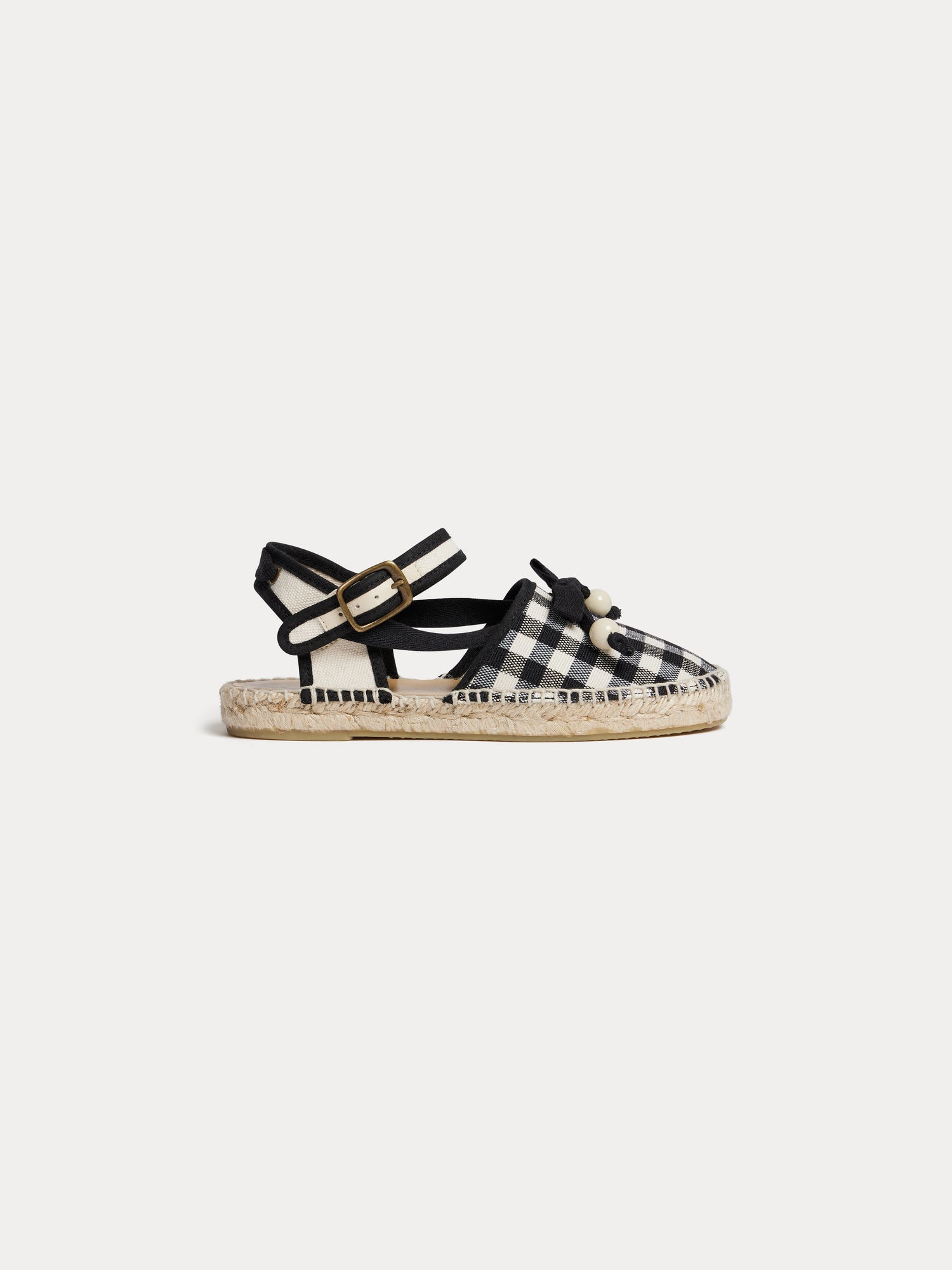 gingham espadrilles
