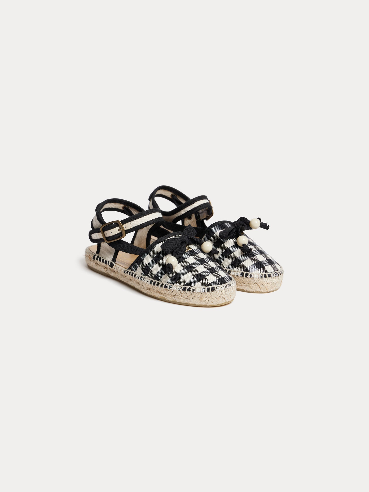 gingham espadrilles