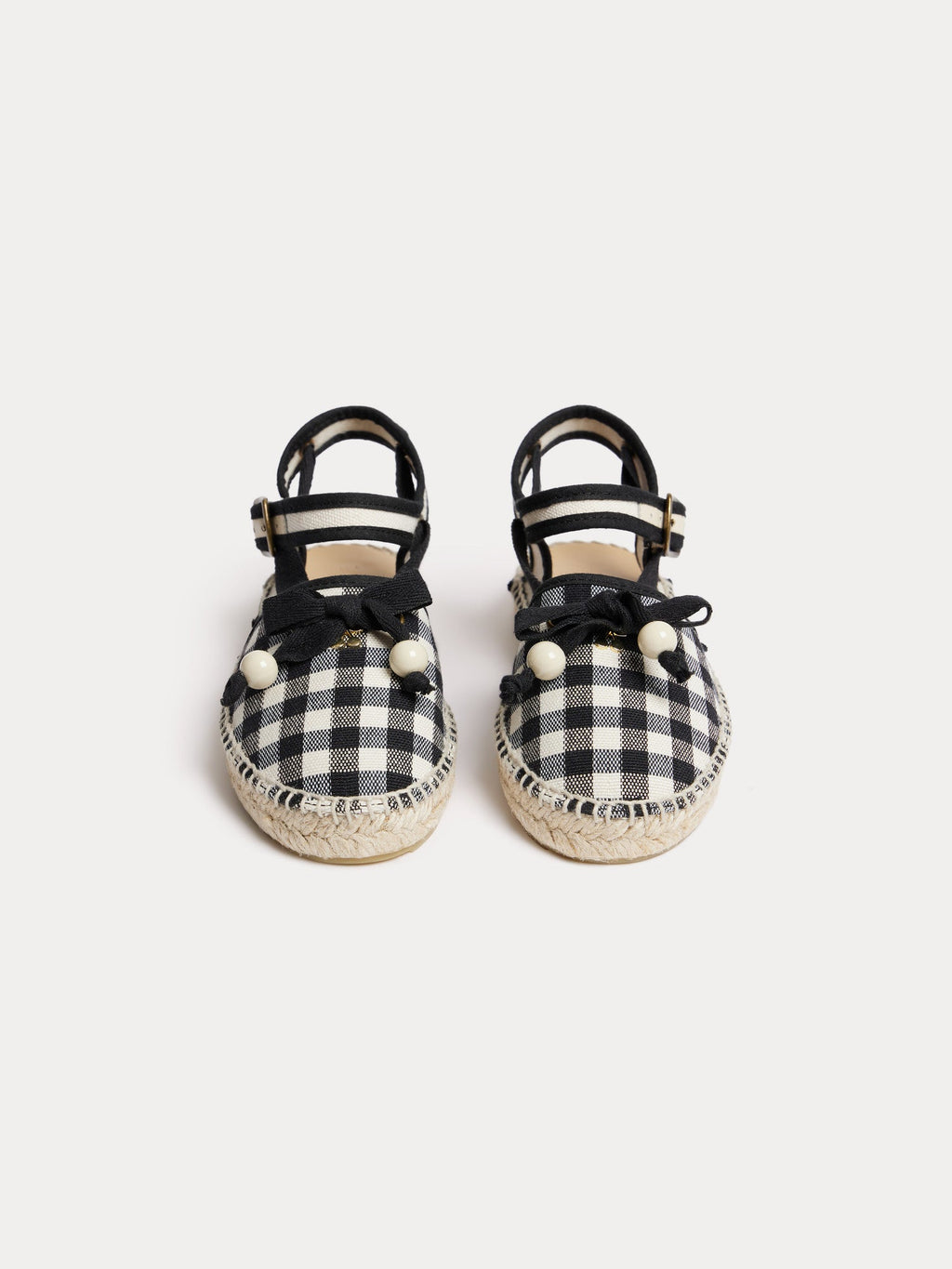 Espadrilles à carreaux vichy