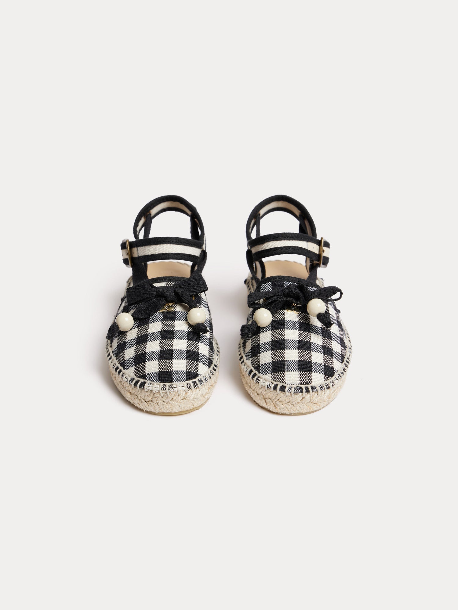 gingham espadrilles