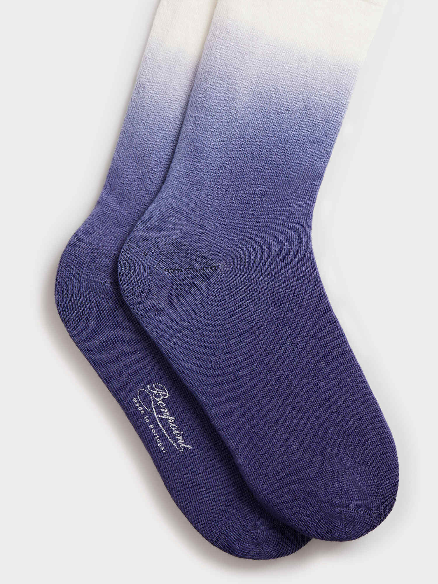 chaussettes bleu marine
