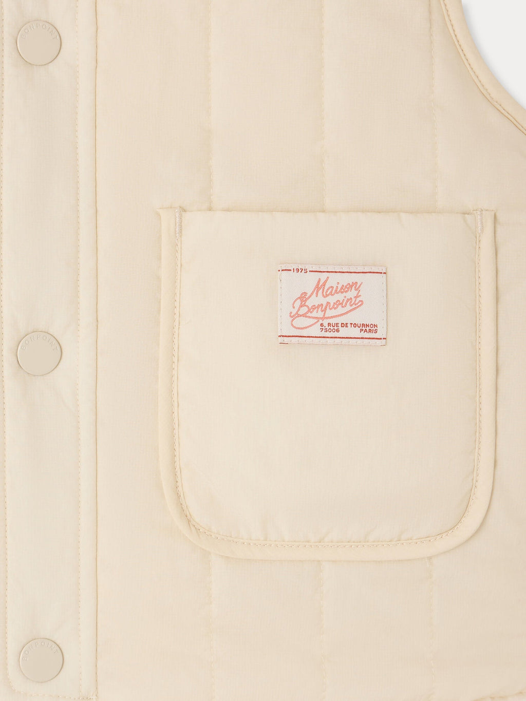 veste sans manches réversible en fausse fourrure